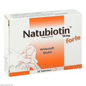 Natubiotin 10mg forte, 50 ST  – PZN 1259705 из Германии