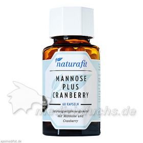 Naturafit Mannose plus Cranberry, 60 ST – PZN 13058490 из Германии