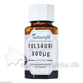 Naturafit Folsäure 800 ug, 90 ST  – PZN 13329718 из Германии