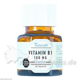 Naturafit Vitamin B1 100mg, 30 ST  – PZN 13331112 из Германии