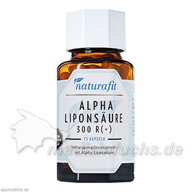 naturafit Alpha-Liponsäure 300 R(+), 75 ST – PZN 13704659 из Германии