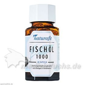 naturafit Fischöl 1000mg, 40 ST  – PZN 13704694 из Германии