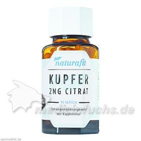 naturafit Kupfer 2mg Citrat, 90 ST – PZN 13704760 из Германии