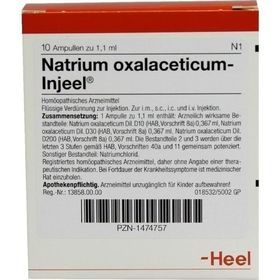 NATRIUM OXALACET INJ, 10 ST – PZN 1474757 из Германии