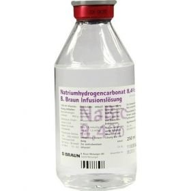 Natriumhydrogencarbonat 8.4% B. Braun Glas, 250 ML – PZN 1579775 из Германии