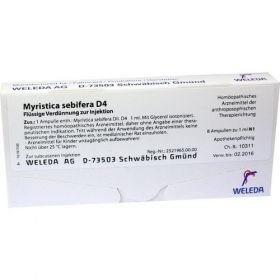 MYRISTICA SEBIF D 4, 8 ST – PZN 1624458 из Германии