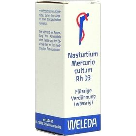 NASTURTIUM MERC CUL RH D 3, 20 ML – PZN 1630329 из Германии