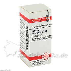 NATRIUM CHLORAT D200, 10 G  – PZN 2122902 из Германии