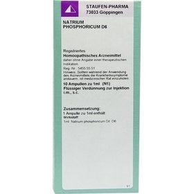 NATRIUM PHOS D 6, 10 ST – PZN 2222940 из Германии