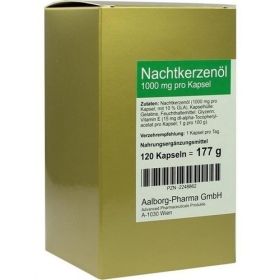 Nachtkerzenöl 1000mg pro Kapsel, 120 ST – PZN 2248862 из Германии