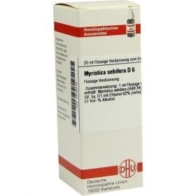 MYRISTICA SEBIF D 6, 20 ML – PZN 2618419 из Германии