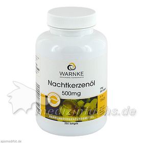 Nachtkerzenöl 500mg, 250 ST  – PZN 2861568 из Германии