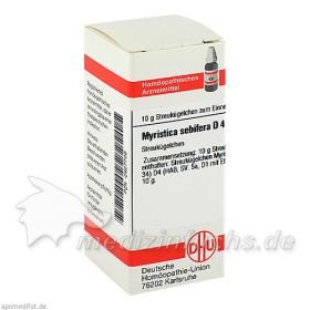 MYRISTICA SEBIF D 4, 10 G – PZN 2927706 из Германии