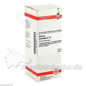NATRIUM CHLORAT D12, 50 ML – PZN 2927913 из Германии
