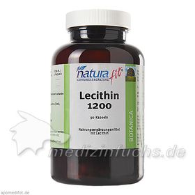 NATURAFIT Lecithin 1200 Kapseln, 90 ST – PZN 3204950 из Германии