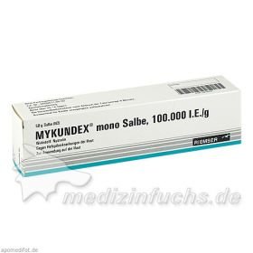 MYKUNDEX Mono Salbe, 50 G – PZN 3418757 из Германии