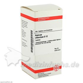NATRIUM CHLORAT D12, 200 ST – PZN 3486747 из Германии