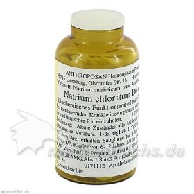 Natrium chloratum D 6 Schüssler Nr.8 handverrieben, 80 ST – PZN 3632025 из Германии