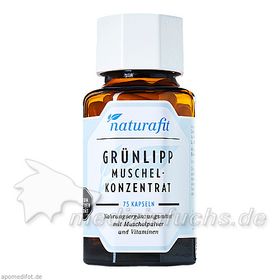 naturafit Grünlipp Muschel Konzentrat, 75 ST – PZN 3745775 из Германии