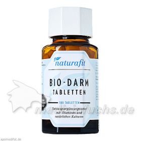 naturafit Bio-Darm Tabletten, 180 ST – PZN 4102134 из Германии