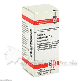 NATRIUM SULF C 6, 10 G  – PZN 4229165 из Германии
