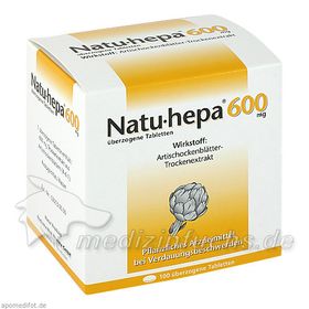 Natu-hepa 600mg, 100 ST – PZN 432662 из Германии