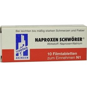 Naproxen Schwörer, 10 ST – PZN 4377138 из Германии