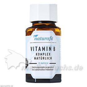Naturafit Vitamin B Komplex natürlich, 75 ST  – PZN 507466 из Германии