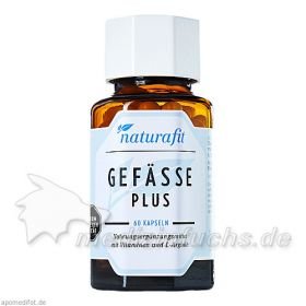 Naturafit Gefaesse Plus, 60 ST  – PZN 5351170 из Германии