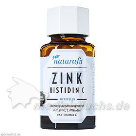 Naturafit Zink Histidin C, 90 ST – PZN 541925 из Германии