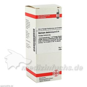 NATRIUM CHOLEINICUM D 4, 50 ML – PZN 546791 из Германии