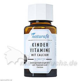 naturafit Kindervitamine mit Calcium, 40 ST  – PZN 626811 из Германии