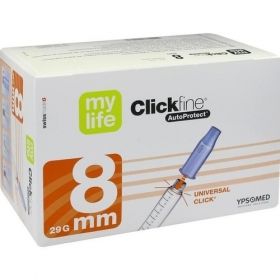 mylife Clickfine Autoprotect 8mm, 100 ST – PZN 6426562 из Германии