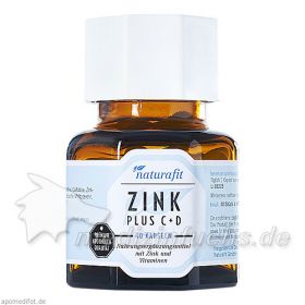 Naturafit Zink plus C + D, 40 ST – PZN 6470600 из Германии