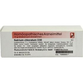 Natrium chloratum D30, 10 G  – PZN 6618913 из Германии