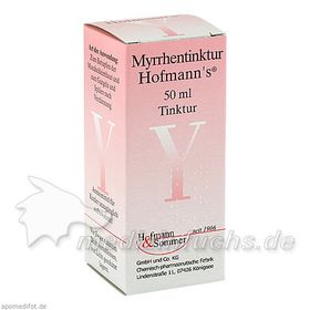 Myrrhentinktur Hofmann's, 50 ML – PZN 691122 из Германии