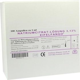 NATRIUM CITRICUM 3.13%, 100X1 ML – PZN 702713 из Германии