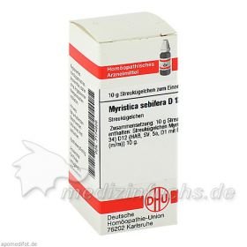 MYRISTICA SEBIFERA D12, 10 G – PZN 7174826 из Германии