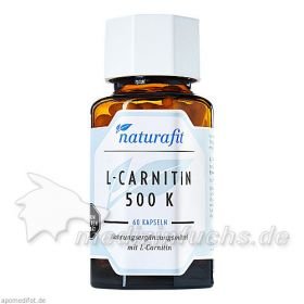 Naturafit L-Carnitin 500 K, 60 ST – PZN 7201606 из Германии