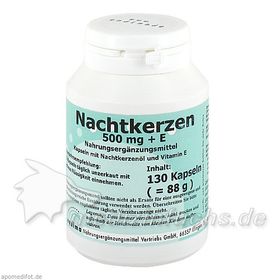 Nachtkerzen 500mg + E, 130 ST – PZN 7245644 из Германии