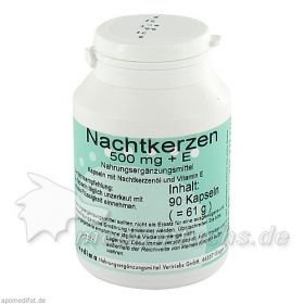 Nachtkerzen 500mg + E, 90 ST – PZN 7245650 из Германии