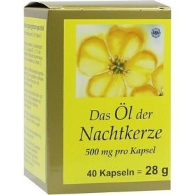 NACHTKERZE OEL KAPS 500MG, 40 ST – PZN 7463648 из Германии