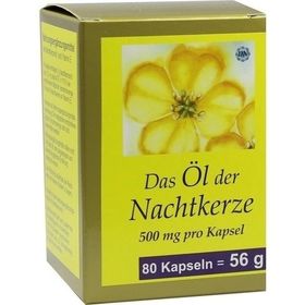 NACHTKERZE OEL KAPS 500MG, 80 ST – PZN 7463654 из Германии