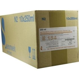 NATRIUMCHLORID INF LOESUNG 154, 10X250 ML  – PZN 7510827 из Германии