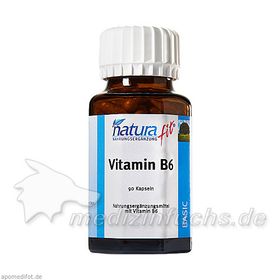 NATURAFIT VITAMIN B 6, 90 ST – PZN 7530089 из Германии
