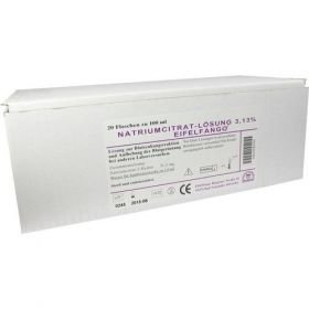 Natriumcitrat-Lösung 3.13% Eifelfango, 20X100 ML  – PZN 762164 из Германии