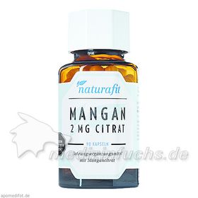 Naturafit Mangan, 90 ST – PZN 7699486 из Германии