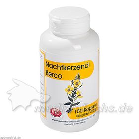 Nachtkerzenoel Berco Kapseln, 150 ST – PZN 829218 из Германии