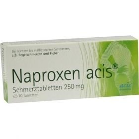 Naproxen acis Schmerztabletten, 10 ST – PZN 8998328 из Германии