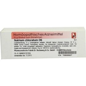 Natrium chloratum D6, 10 G – PZN 908969 из Германии